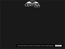 Tablet Screenshot of certina.de